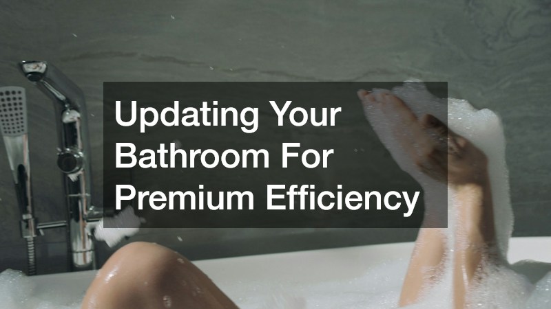 Updating Your Bathroom For Premium Efficiency